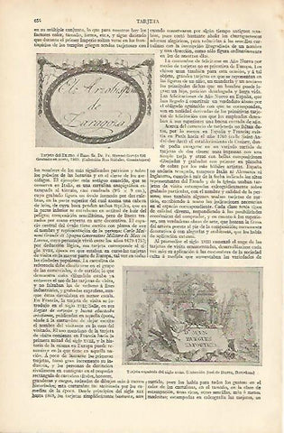 LAMINA ESPASA 6502: Tarjeta dde Manuel Garcia Gil