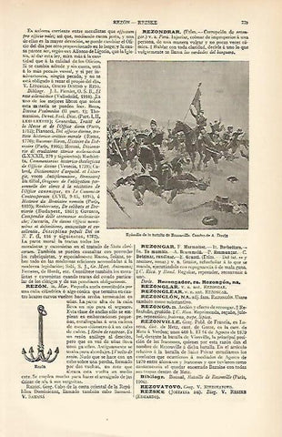 LAMINA ESPASA 6541: Batalla de Rezonville cuadro de A. David