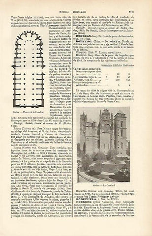 LAMINA ESPASA 6716: Catedral de Rodez Francia