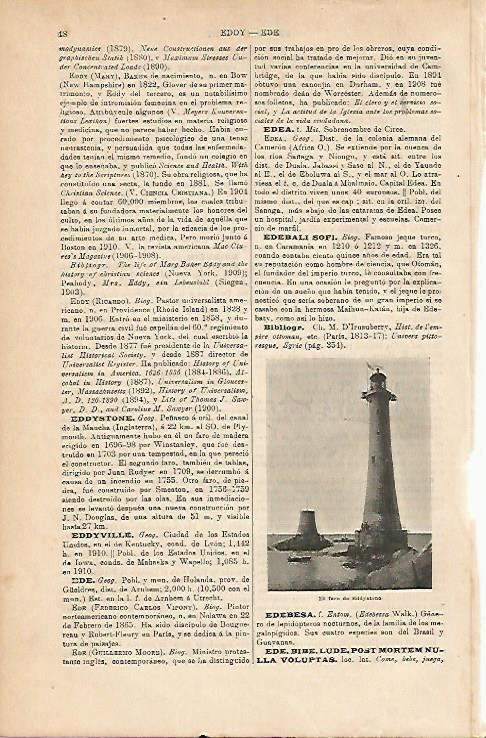 LAMINA ESPASA 6736: EL FARO DE EDDYSTONE INGLATERRA