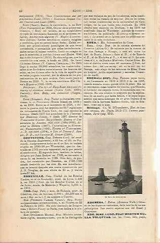 LAMINA ESPASA 6736: EL FARO DE EDDYSTONE INGLATERRA