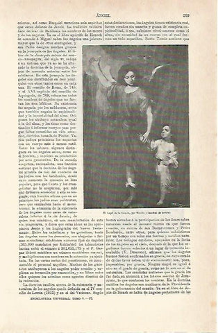 LAMINA ESPASA 6989: El Angel de la Guarda por Murillo