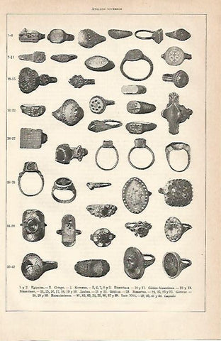 LAMINA ESPASA 6999: Tipos de anillo