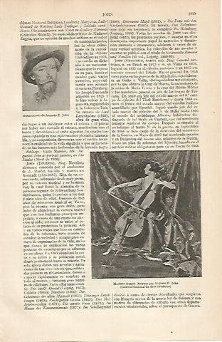 LAMINA ESPASA 6246: Autorretrato de A. E. John