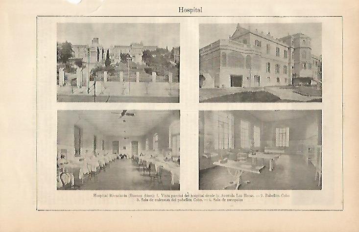 LAMINA ESPASA 4464: Hospital Rivadavia de Buenos Aires