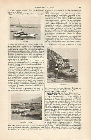 LAMINA ESPASA 5435: Barcas para pesca