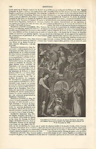 LAMINA ESPASA 6712: Santa Maria de la Victoria por A. Rodriguez