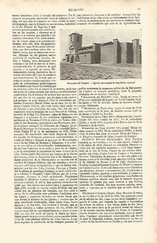 LAMINA ESPASA 8200: Iglesia parroquial de Belmonte Cuenca