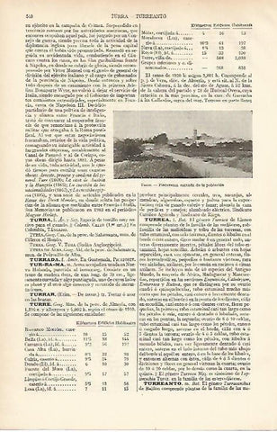 LAMINA ESPASA 12066: Vista de Turre Almeria