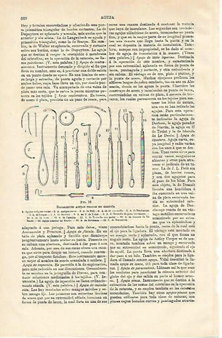 LAMINA ESPASA 12680: Agujas usadas en cirugia