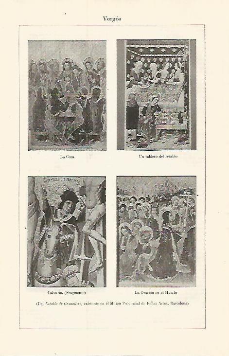 LAMINA ESPASA 17568: Retablo de Granollers