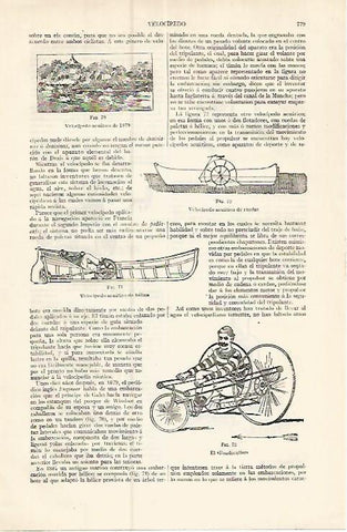 LAMINA ESPASA 17432: Velocipedos acuaticos
