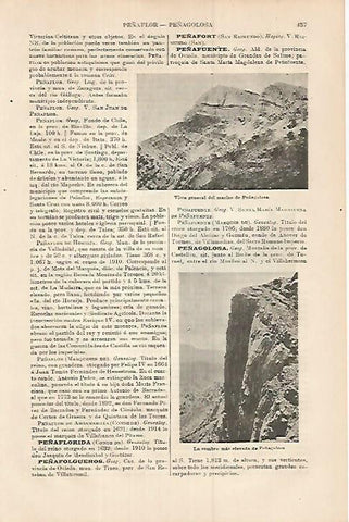 LAMINA ESPASA 17968: Macizo de Peñagolosa