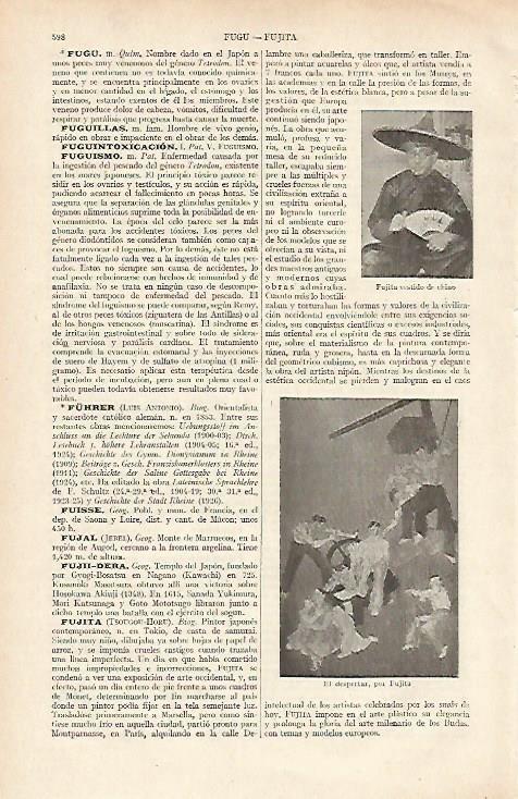 LAMINA ESPASA 16125: Fujita vestido de chino
