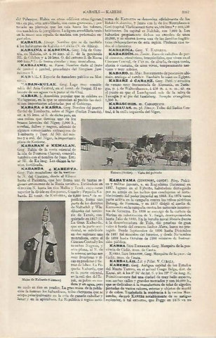 LAMINA ESPASA 21138: Vista de Kabara en Sudan