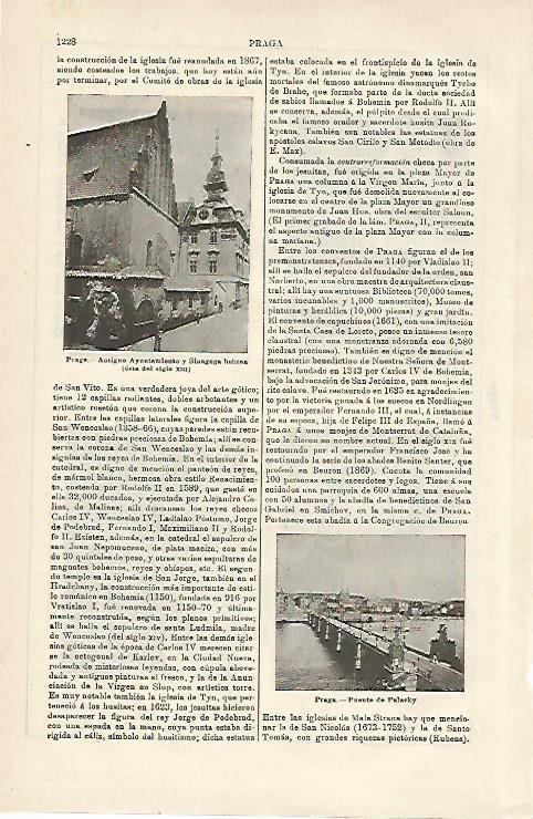 LAMINA ESPASA 17295: Antiguo ayuntamiento de Praga