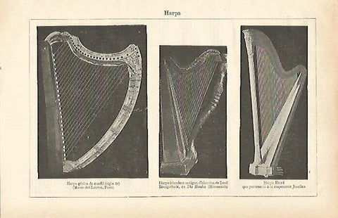 LAMINA ESPASA 21577: Harpa
