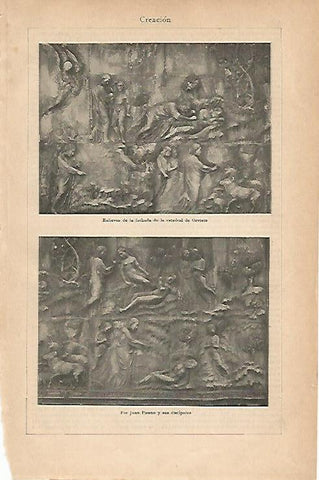 LAMINA ESPASA 14158: Relieves de la Catedral de Orvieto