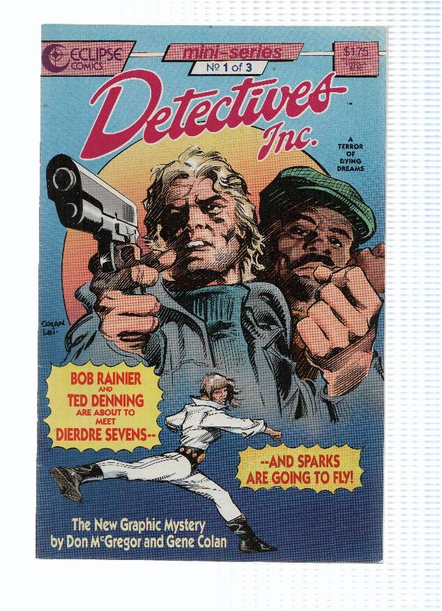 DETECTIVES INC.: A Terror of Dying Dreams, Mini-Serie: Numero 01 de 03 (Eclipse 1987)