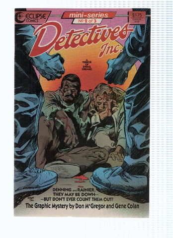 DETECTIVES INC.: A Terror of Dying Dreams, Mini-Serie: Numero 02 de 03 (Eclipse 1987)
