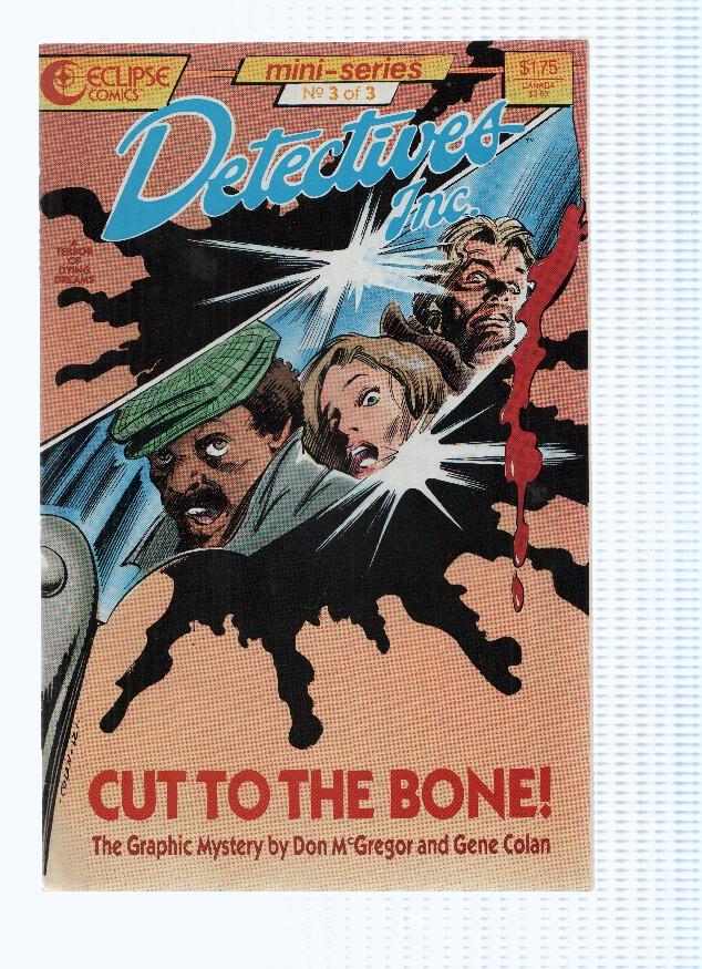 DETECTIVES INC.: A Terror of Dying Dreams, Mini-Serie: Numero 03 de 03 (Eclipse 1987)