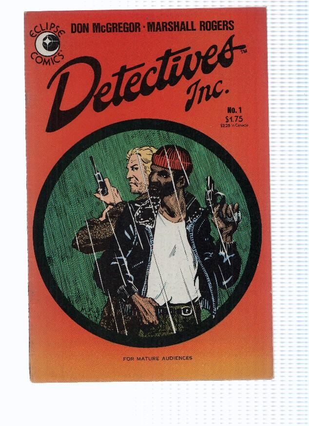 DETECTIVES INC, Volume 1, Numero 01: Prologue (Eclipse 1985)