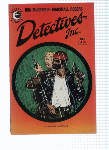 DETECTIVES INC, Volume 1, Numero 01: Prologue (Eclipse 1985)