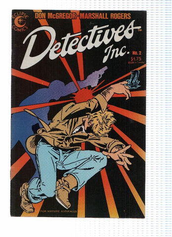 DETECTIVES INC, Volume 1, Numero 02: A Hostile Poolside Universe (Eclipse 1985)