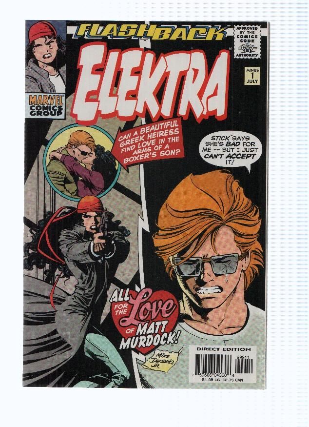 ELEKTRA, Volume 1, Numero -01: LOVE IS BLIND (Marvel 1997) 