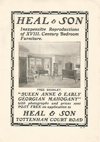 LAMINA PUBLICITARIA 7053: Heal & Son 