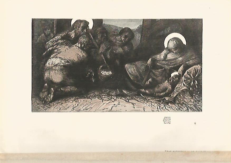 LAMINA 7061: The Nativity por Sir Charles Holroyd