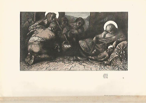 LAMINA 7061: The Nativity por Sir Charles Holroyd