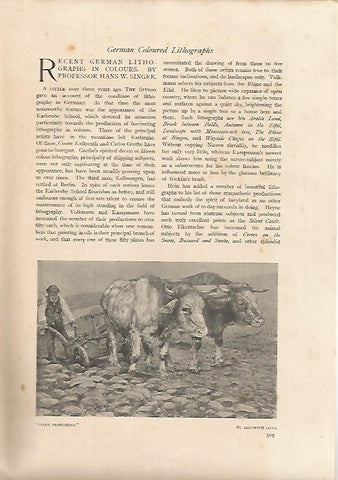 LAMINA 7072: Oxen Ploughin por H. Otto