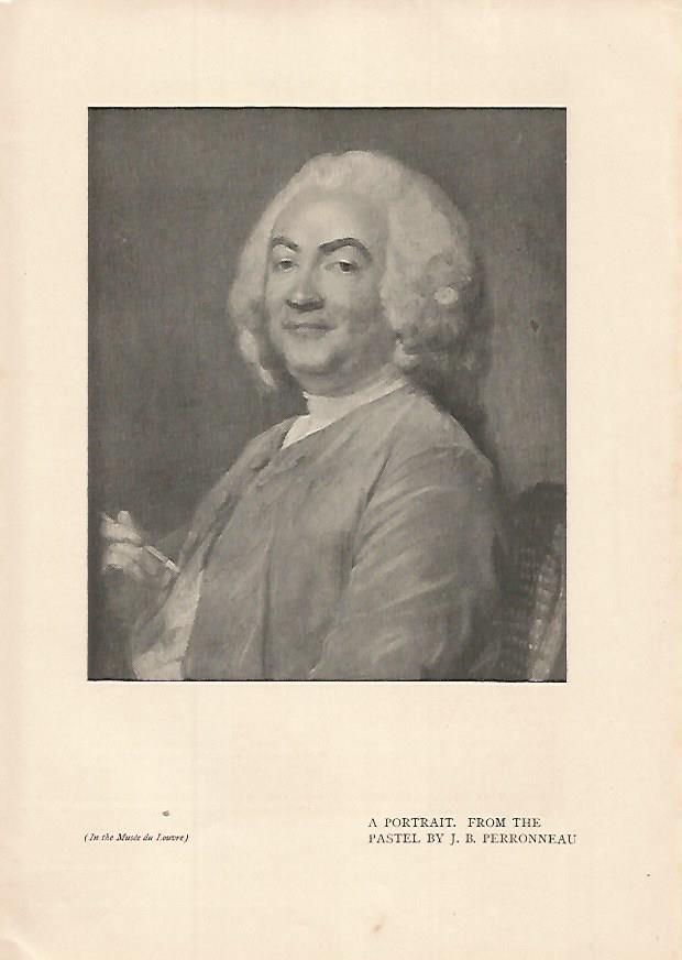 LAMINA 7079: A Portrait por J.B. Perronneau