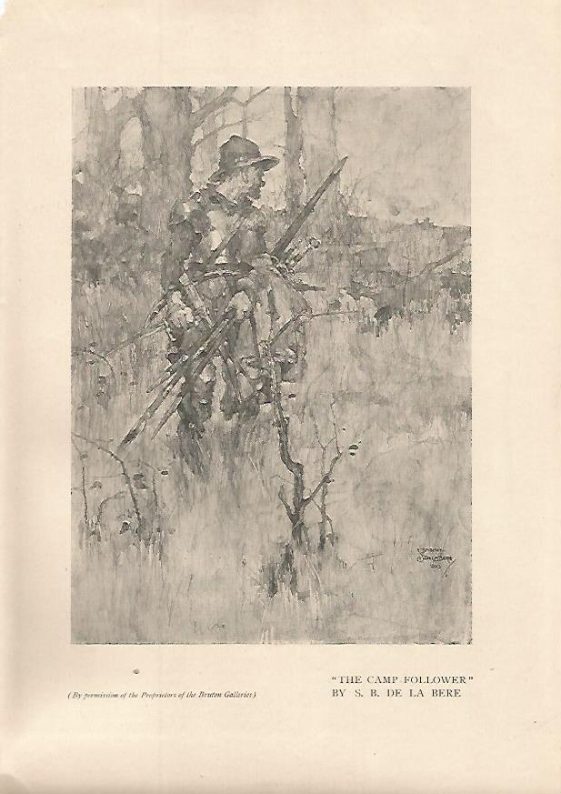 LAMINA 7085: The Camp Follower por S.B. de la Bere