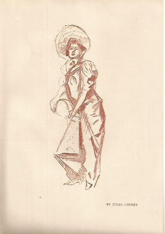 LAMINA 7087: Dibujo por Jules Cheret