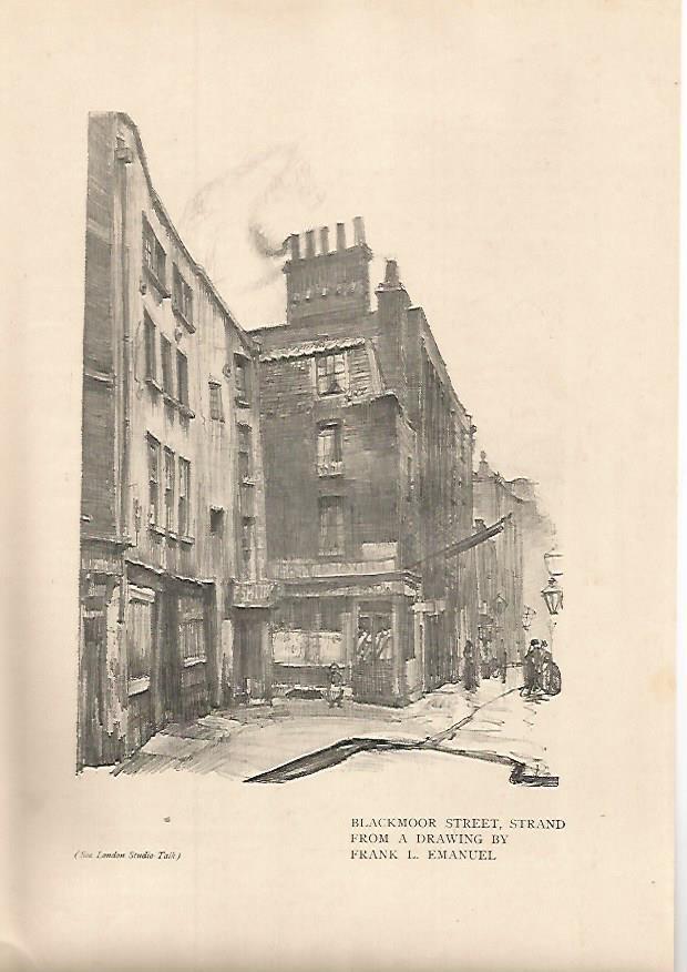 LAMINA 7096:  Blackmoor Street por L. Emanuel