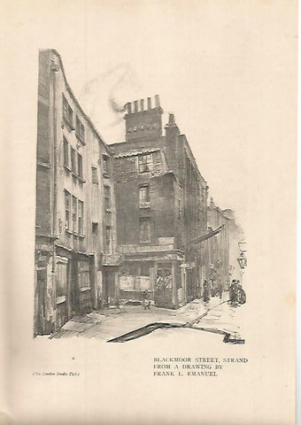 LAMINA 7096:  Blackmoor Street por L. Emanuel