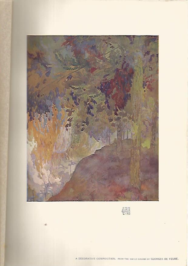 LAMINA 7098: A decorative Composition por Georges de Feure