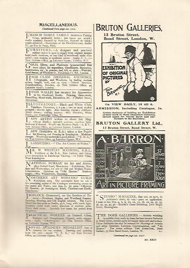 LAMINA PUBLICITARIA 7102: Brutton Galleries