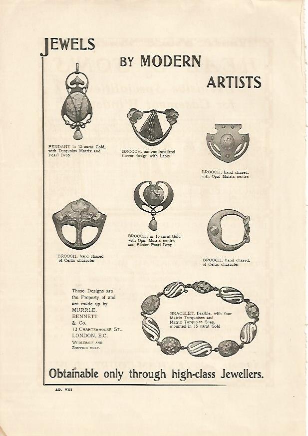 LAMINA PUBLICITARIA 7109: Jewels by Modern Artists