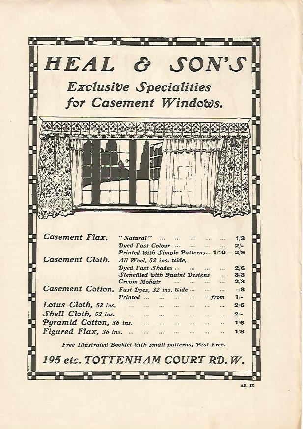 LAMINA PUBLICITARIA 7111: Heal & Sons