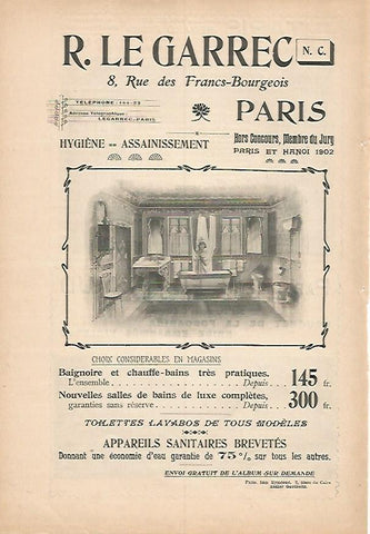 LAMINA PUBLICITARIA 7118: R. Le Garrec