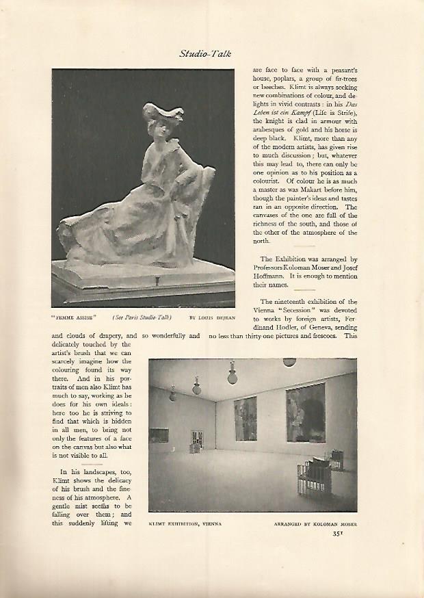 LAMINA 7153:  Femme Assise por L. Dejean