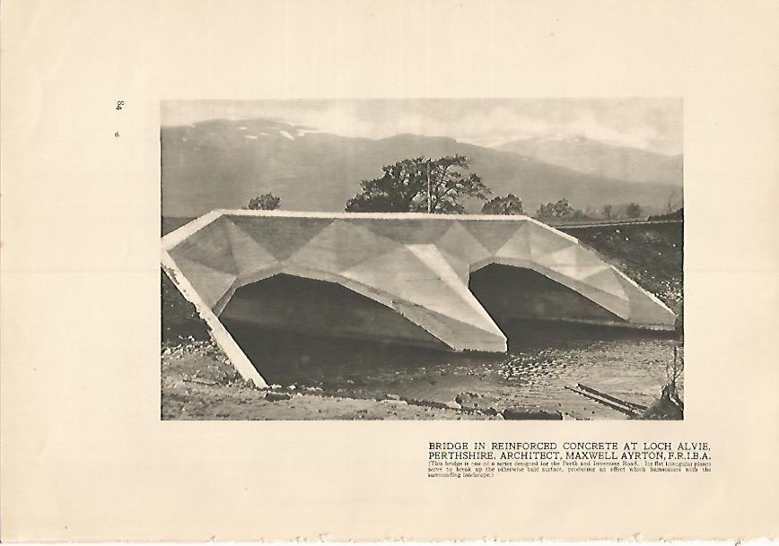 LAMINA 7173: Puente de Reinforced en Loch Alvie