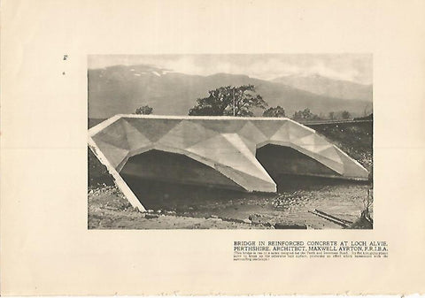 LAMINA 7173: Puente de Reinforced en Loch Alvie