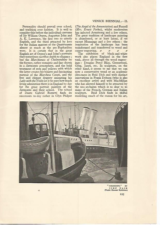 LAMINA 7189: Steamsships por John Nash