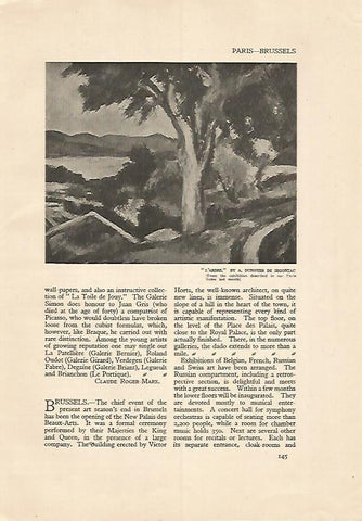 LAMINA 7197: L Arbre por A. Dunoyere de Segonzac