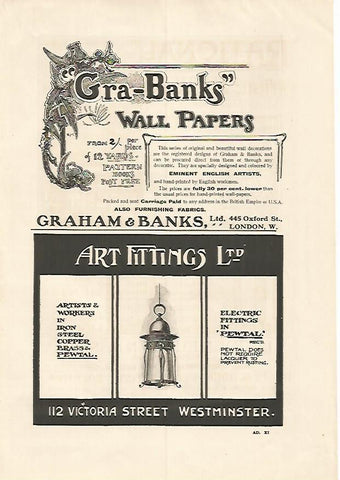 LAMINA PUBLICITARIA 7208: Gra-Banks