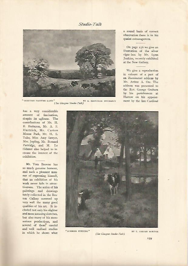 LAMINA 7239:  Summer Evening por T. C. Morton